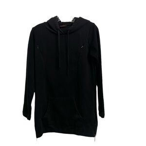 PURPLESS hoodie sweatshirt maternity/nursing Size 8